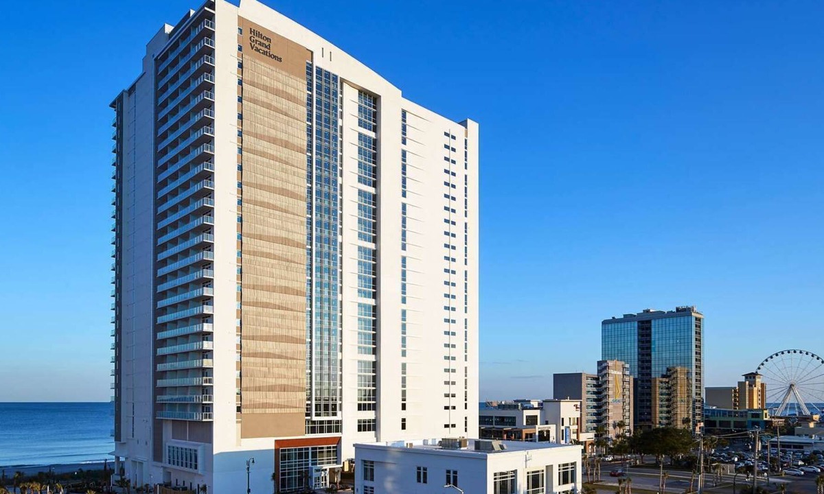 Downtown Myrtle Beach Resort | 1-bedroom suite at Ocean Enclave Myrtle Beach ocean-front resort.