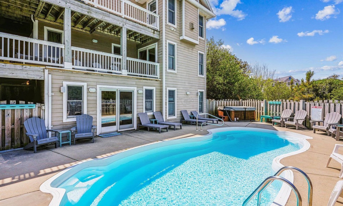Ocean Hill House | 1042 - The Princess Tide Private Pool Walk to Beach Dog-Friendly