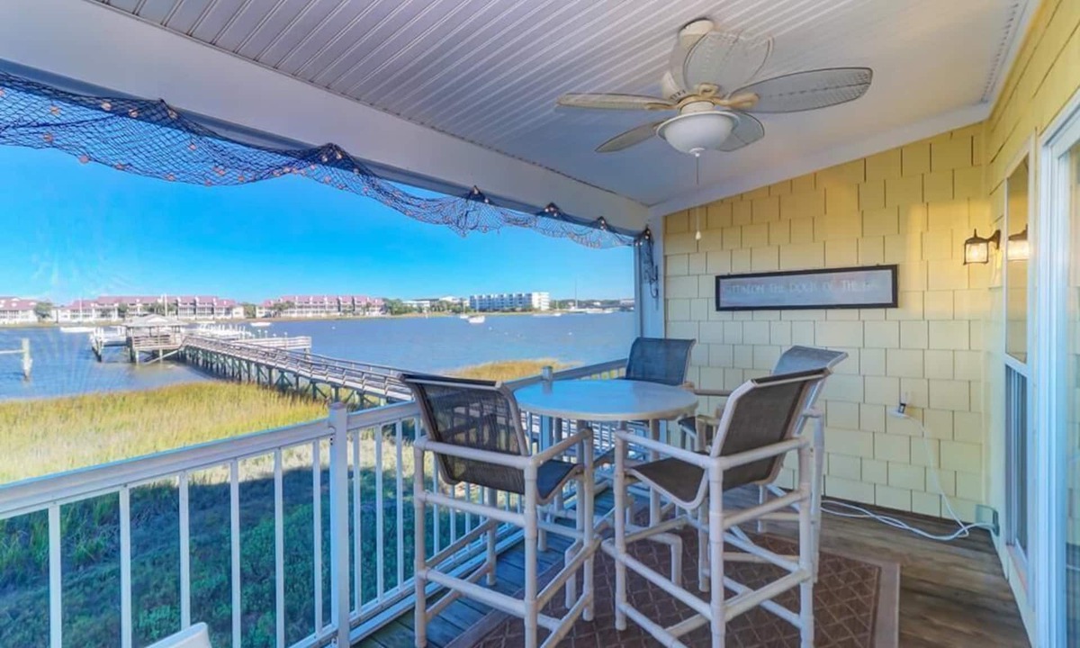 Waters Edge House | 126 Waters Edge! Panoramic River Views, Large Screen Porch, Community Pool & Dock