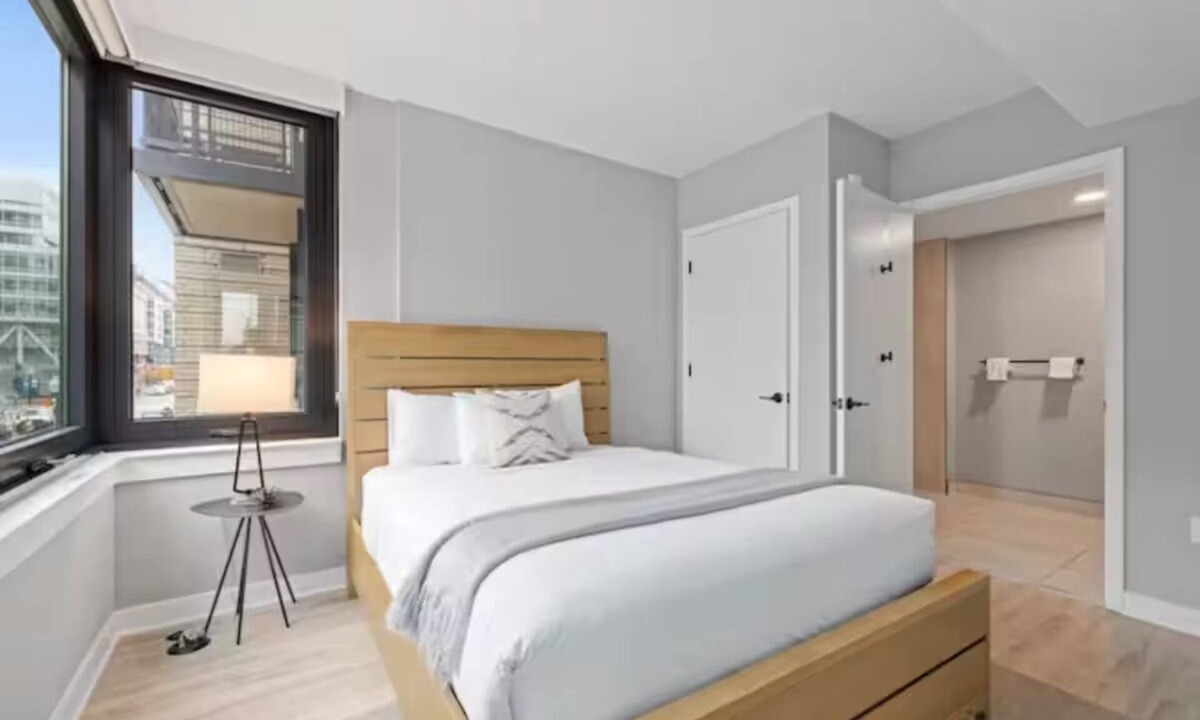 Navy Yard Apartment | 2 Units | Modern Urban Space | Kitchen & Rooftop View | Access to DC's Top Spots