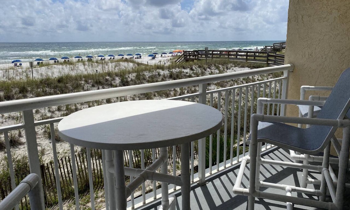 Fort Walton Beach Condo | #201- GULF FRONT, END UNIT. BOOKING SPRING AND SUMMER! BCH SERVICE INCLUDING.!
