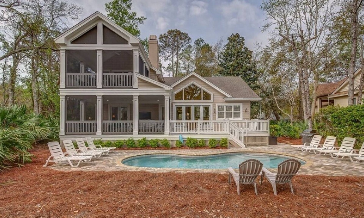 Palmetto Dunes House | 26 HEATH DR. ON GOLF COURSE/TENNIS & BIKES INCL. SHORT WALK TO BEACH