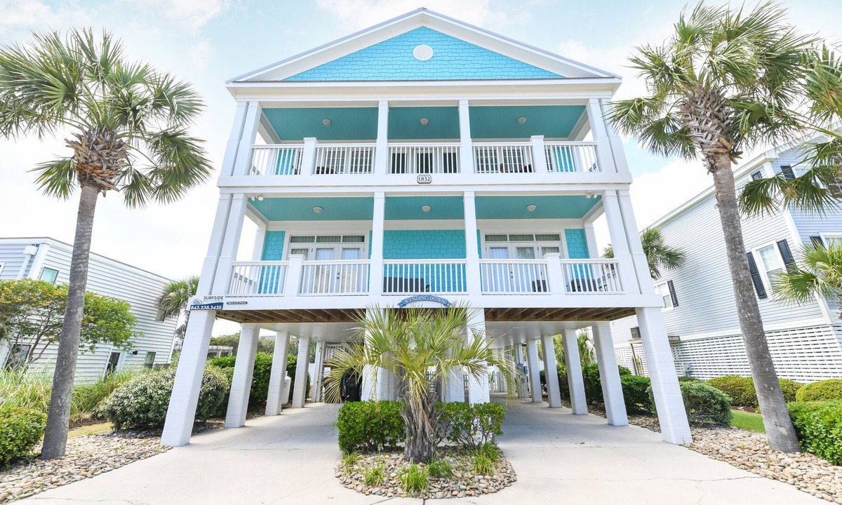 Inlet Harbour House | 2nd Row 6 BR Beach House with a Heated Private Pool! Wynding Down.