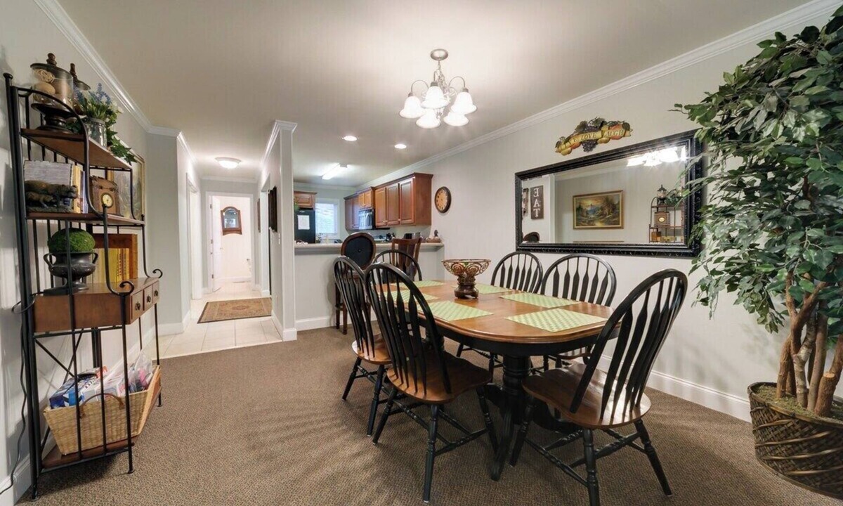 Helen Condo | 3BR Helen condo with 2 hot tubs, fireplace, riverfront deck