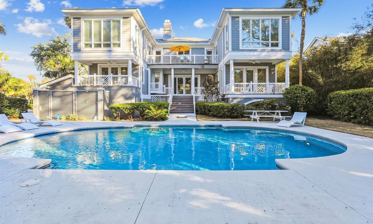 Palmetto Dunes House | 4 Brigantine, 2nd Row, Large Private Pool, Free Golf, Pickleball
