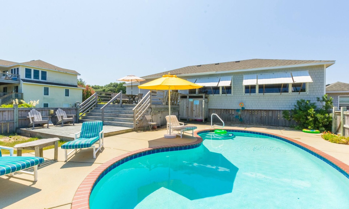 Southern Shores House | 4601-Sandy Bluff - Southern Shores Home w/Private Pool