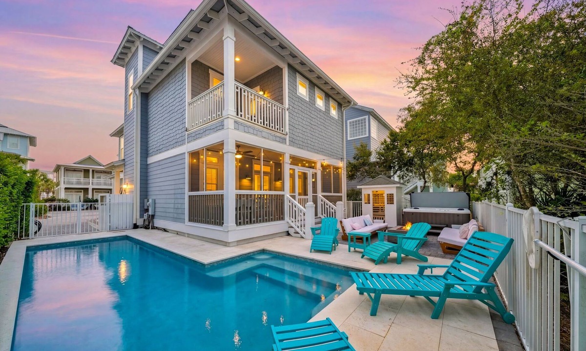 Seacrest Beach House | 5bd30A-Private Pool-Hot Tub-Sauna-Walk2Beach-Bikes
