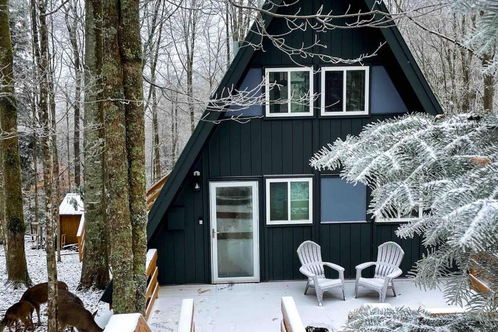 Charter Hills Ski Chalet | A Frame Beech Mountain Cabin 5 minutes from ski resort.
