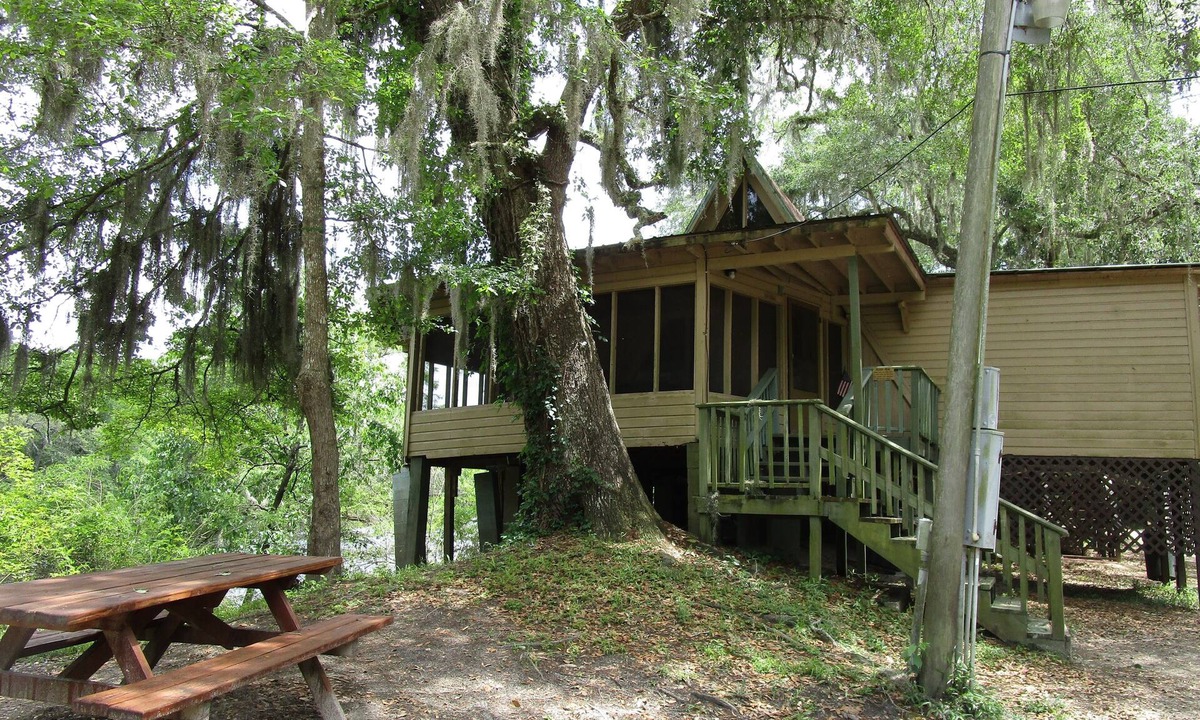 Mayo House | A-frame on the Suwannee River Rendezvous