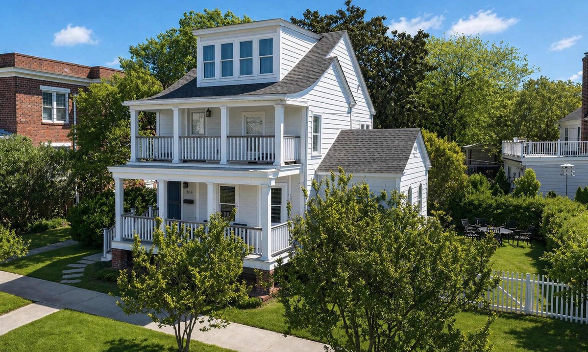 Cape Charles House | Always Sunny Home, Three Stories & Steps to Beach