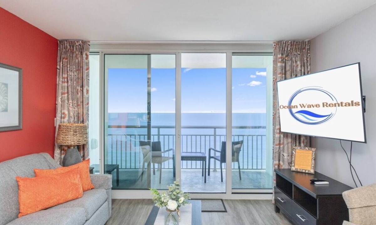 Downtown Myrtle Beach Condo | Amazing Oceanview Condo on the 17th Fl- 2 Balconies