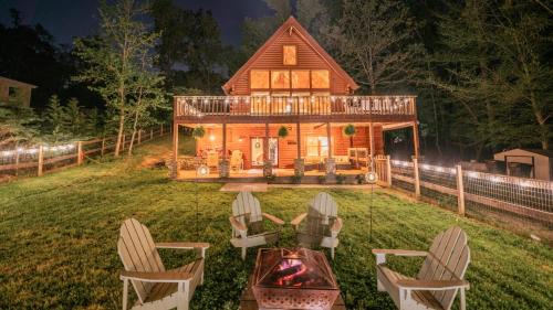 Gainesville House | Amenity Packed A-frame Cabin With Two Bedrooms And Loft