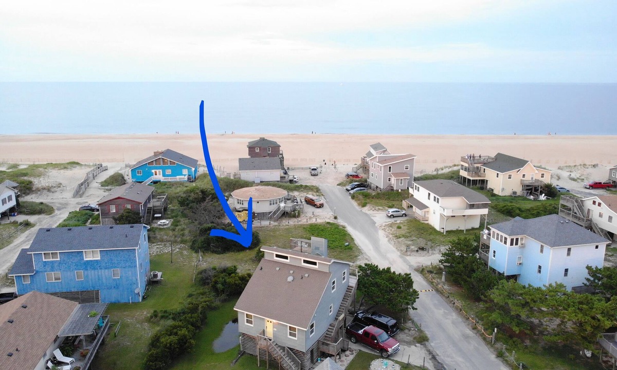 South Nags Head House | ⚓️AUG 8-22 DISCOUNT! PRIVATE STREET & AMAZING OCEAN VIEW! STEPS FROM THE BEACH!