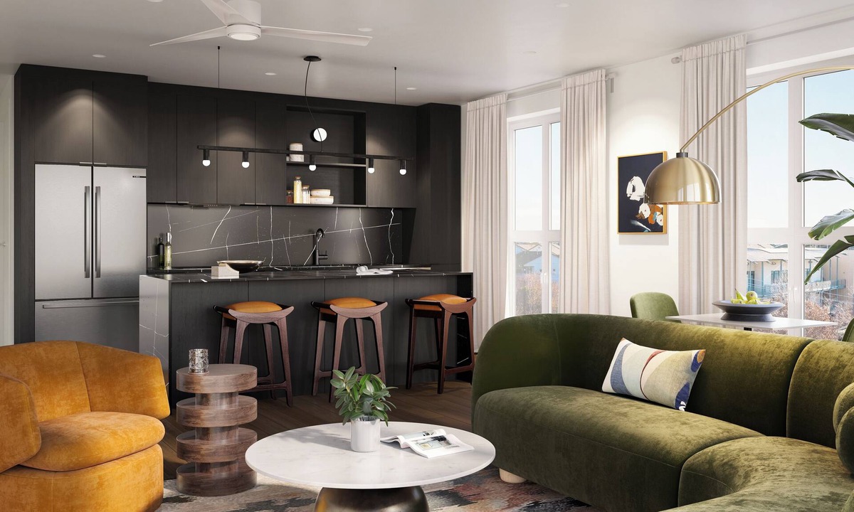 South Lamar Apartment | Balcony | Pool, Bar, Dining, Coworking Creative Spaces | Accessible | The Code