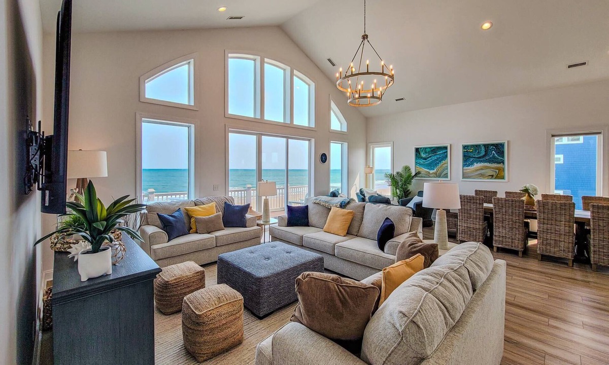 North Topsail Beach House | BEACHDREAM! NEW! Luxury Direct Oceanfront - Pet Friendly