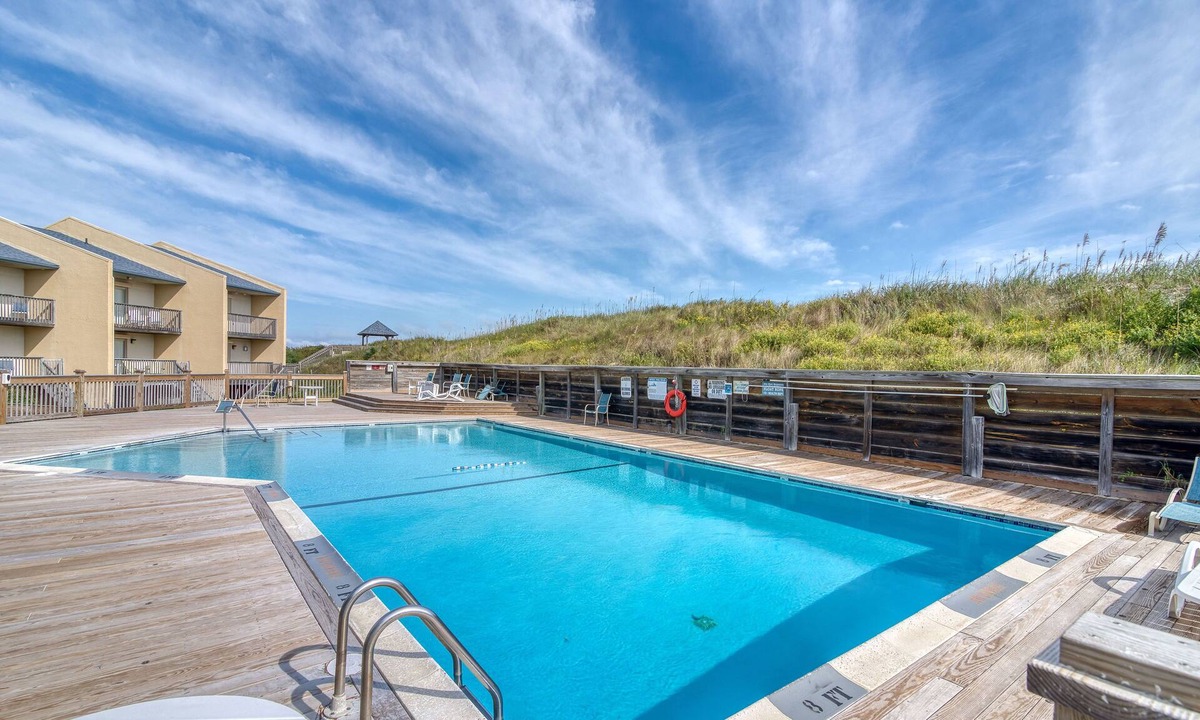 Nags Head Condo | 'Beachfront Dream' Oceanfront Condo-Nags Head 3BR 3BA-Pool on Own Private Beach!