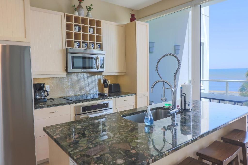Galveston Apartment | Beachfront Laid Back and Luxurious Diamond Beach Condo - Amazing Pools Amenities