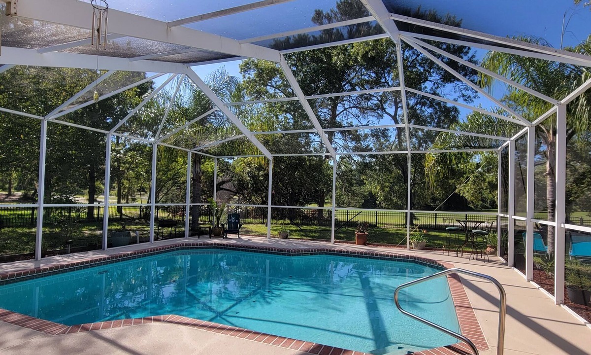 Spring Hill House | Beautiful 4 BR-2.5 Bath w/Office, On Golf Course Pool & Hot Tub Dog Friendly!