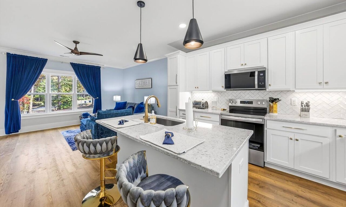Apex House | Beautiful Downtown apartment. Walk to our historic downtown retail, dining & fun