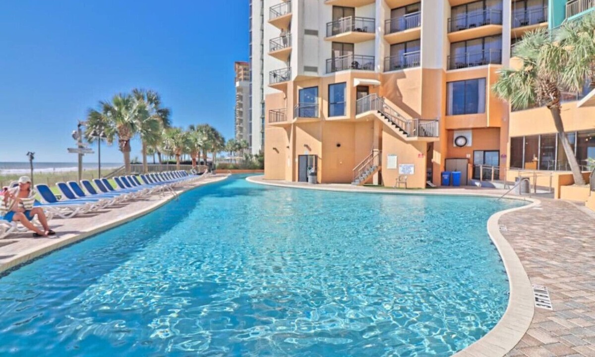 Myrtle Beach Condo | Beautiful Oceanfront, Full Kitchen, Pet Friendly