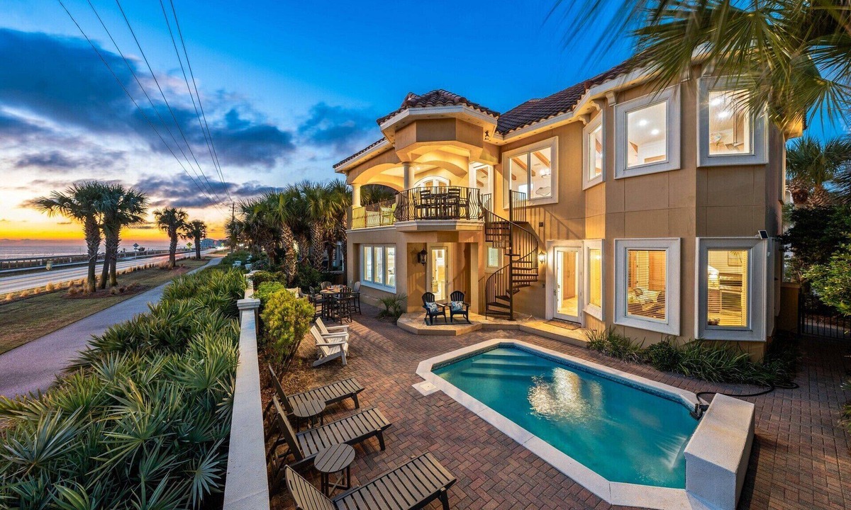 Avalon Beach Estates House | BELLA COSTA: Private Beach! Unrivaled Luxury! Gulf Front w/Private Pool! 4 King Bedrooms!