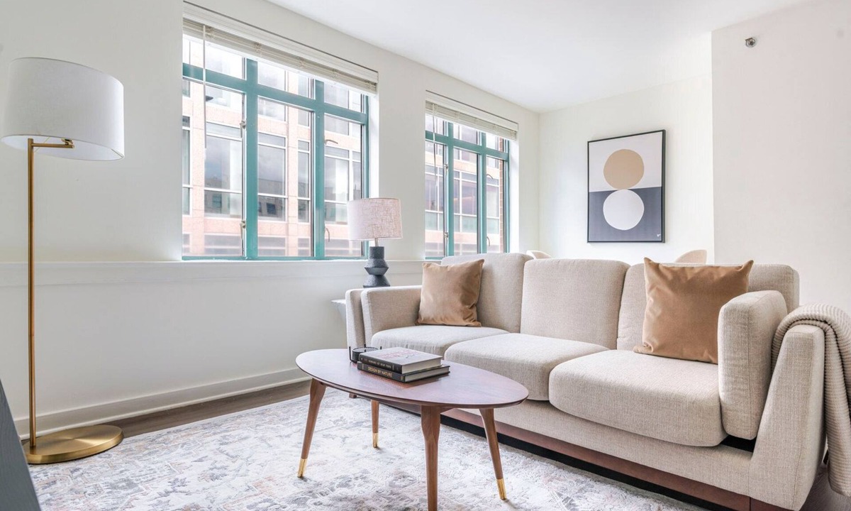 Penn Quarter Apartment | Blueground | Penn Quarter, fitness center, nr National Gallery of Art