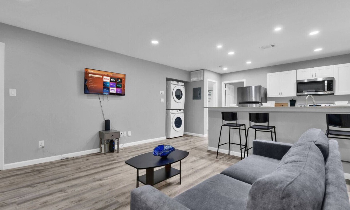 West Arlington Apartment | Bright 1BR Condo close to Food and Entertainment