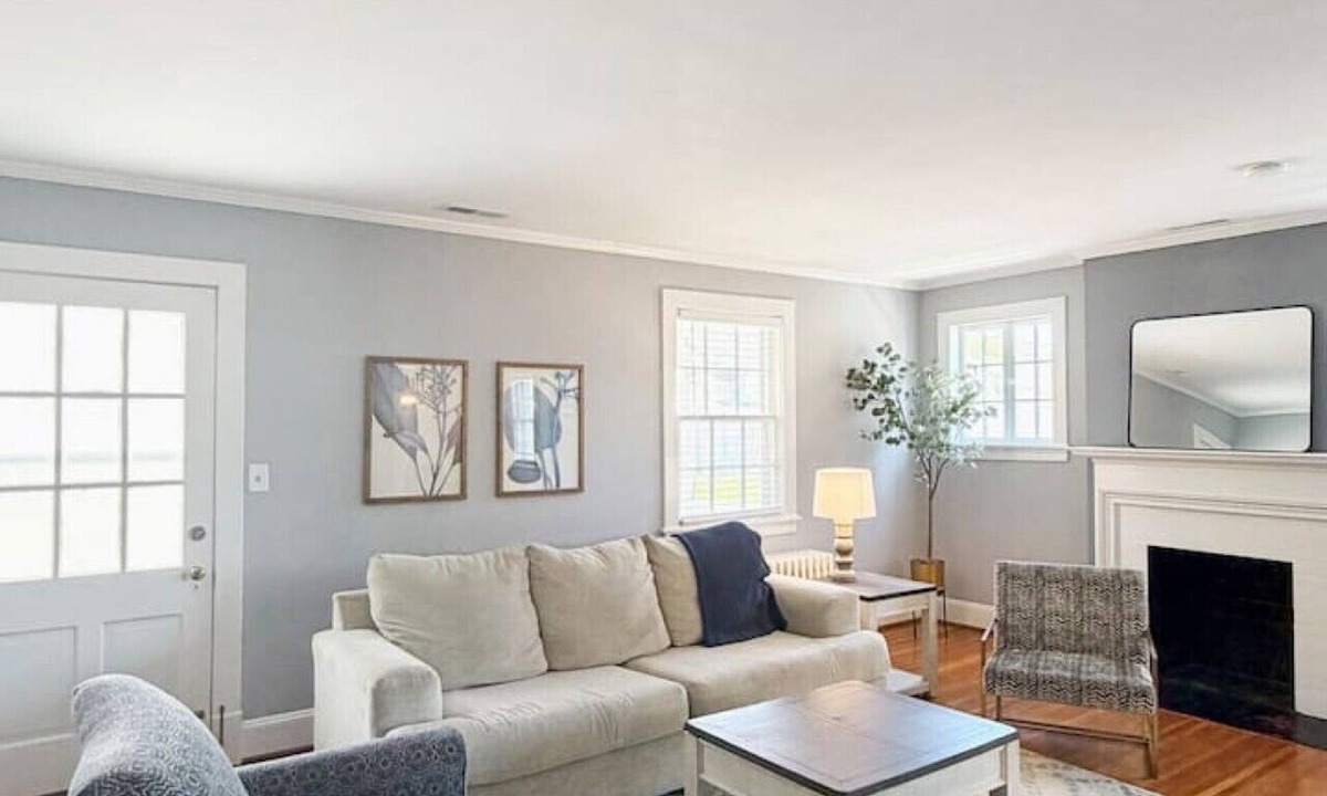 Danville Apartment | Bright & Cozy 2BR | Porch + Great Location