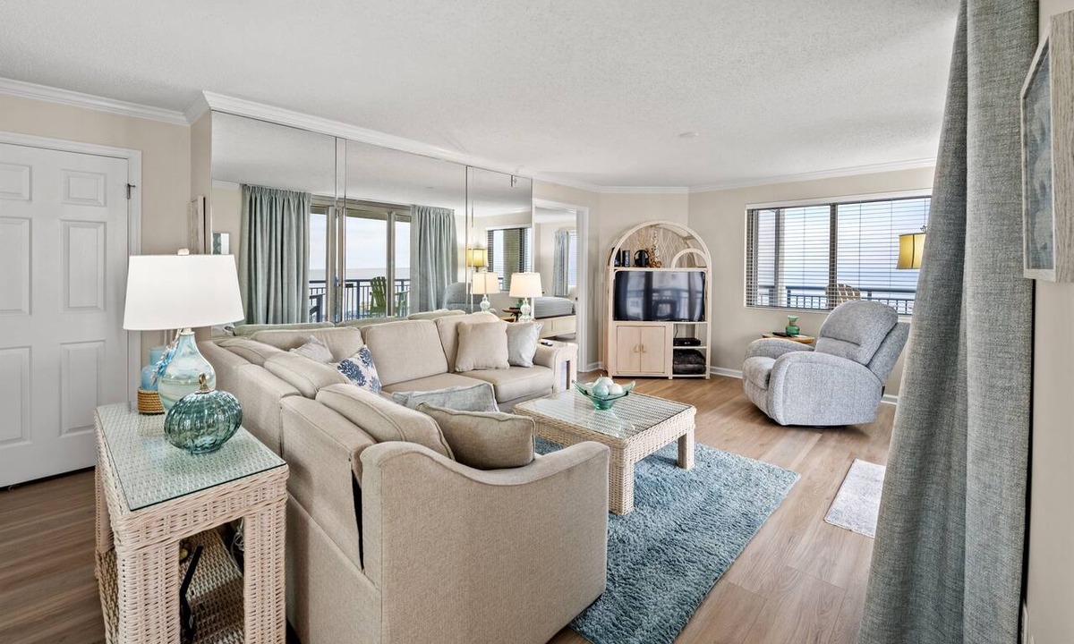 Arcadian Shores Condo | Brighton 1202 Oceanfront on 12th floor