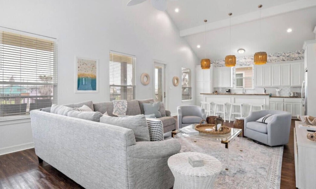Surfside Beach House | Charming Beach Home Near Beach & Pier with Deck