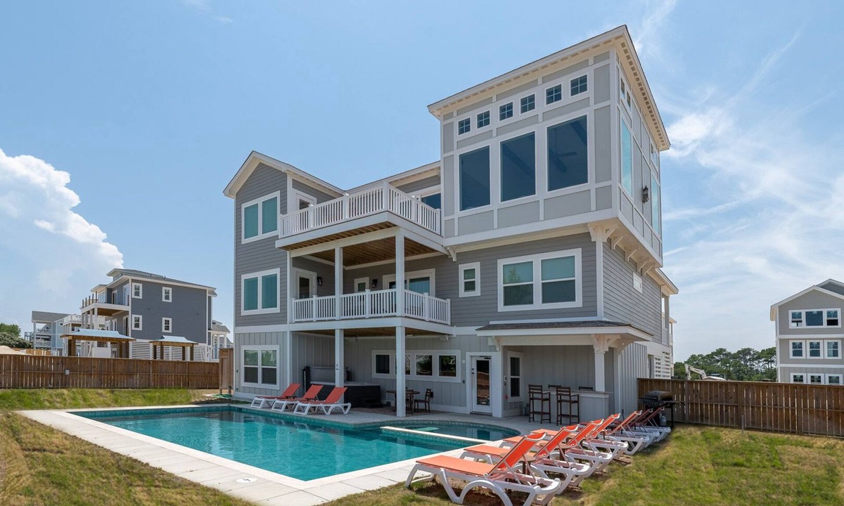 Whalehead Beach House | Coastal Oasis in Corolla + Private Pool + Near the Beach
