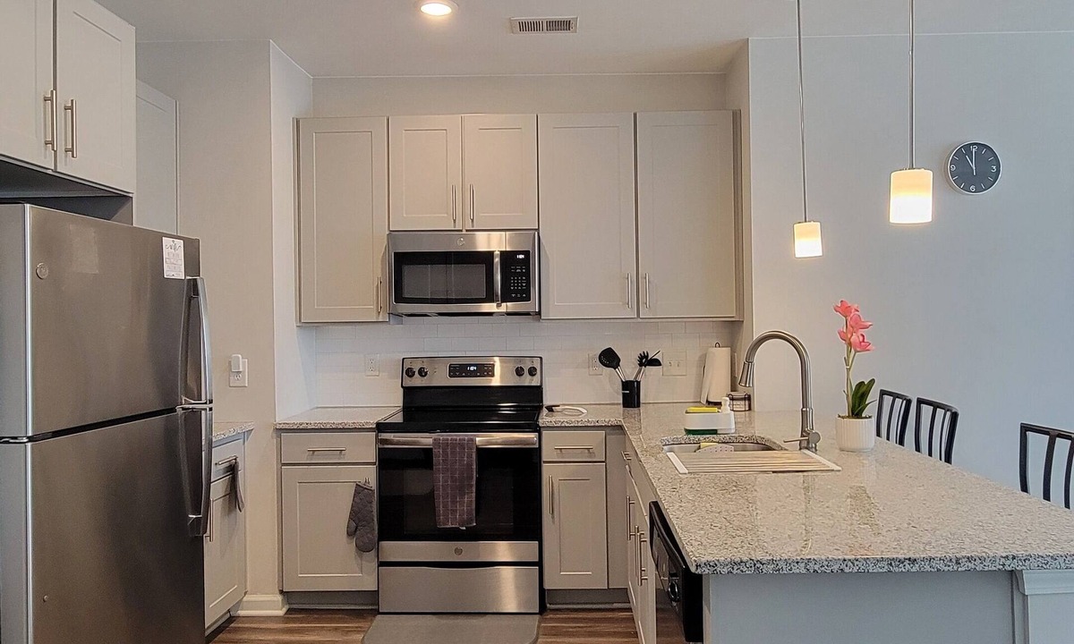 Northeast Raleigh Apartment | Cozy 2 bedroom 2 bath apartment just 18 minutes away from airport.