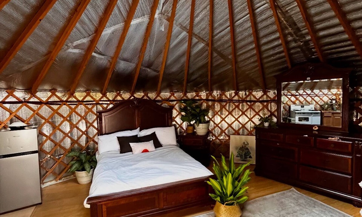 Barnardsville Cabin | Creek Side Yurt, On-Site Sauna/Tea Shop/Market, Edge of Pisgah, Craggy Gardens