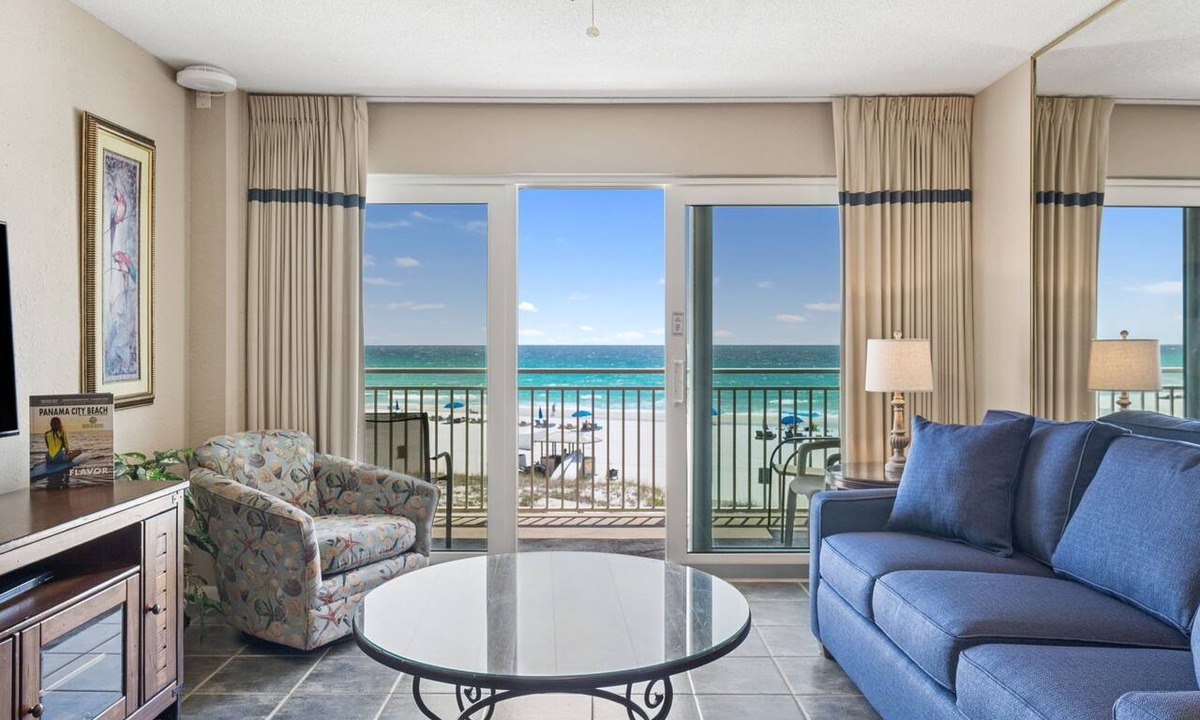 Gulf Lagoon Beach Condo | D204 Low Floor, Direct Gulf Front View