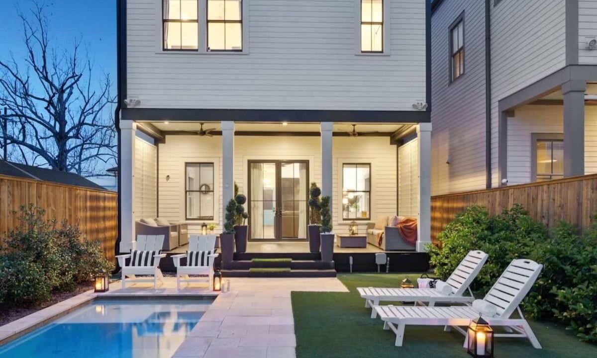 Algiers Point House | Deluxe Modern Home, Heated Pool & Game Room