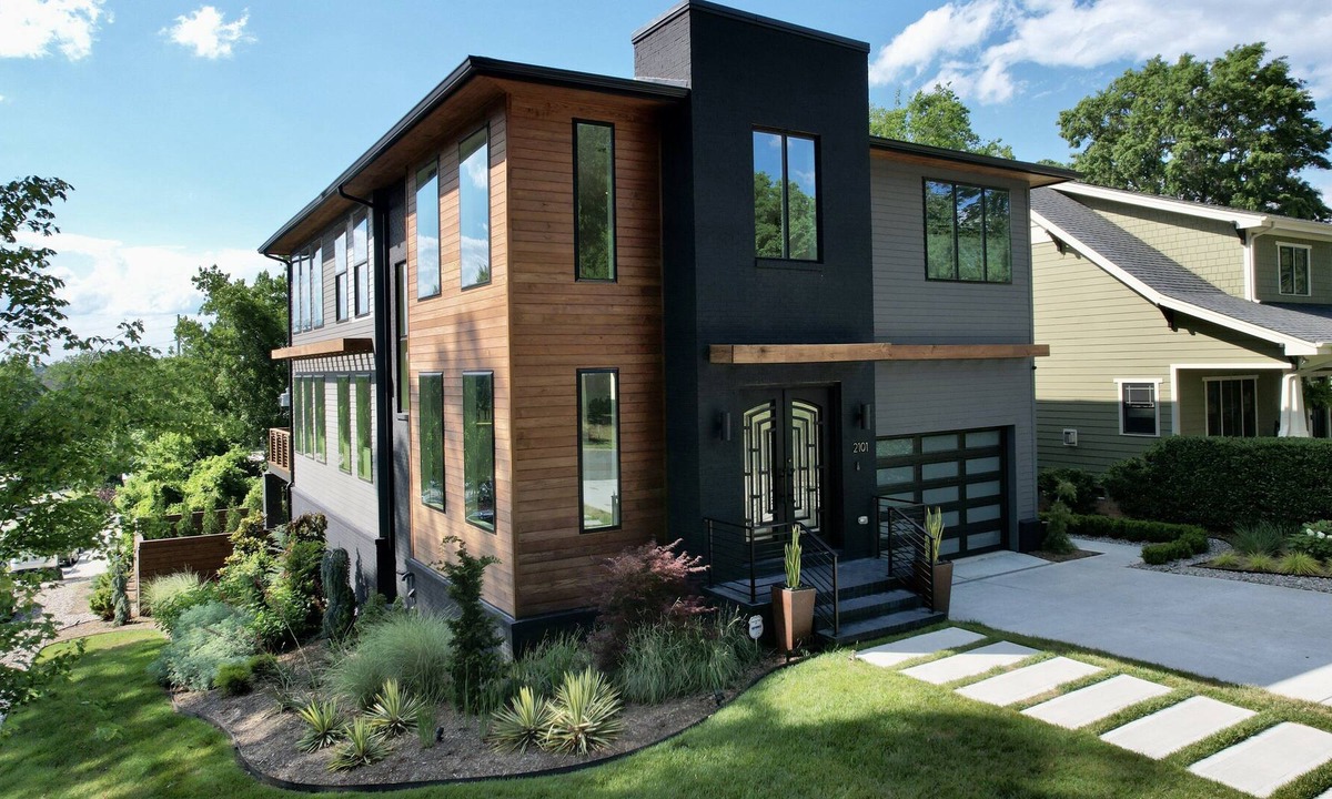 Villa Heights House | Designer Custom Home w/ Skyline Views