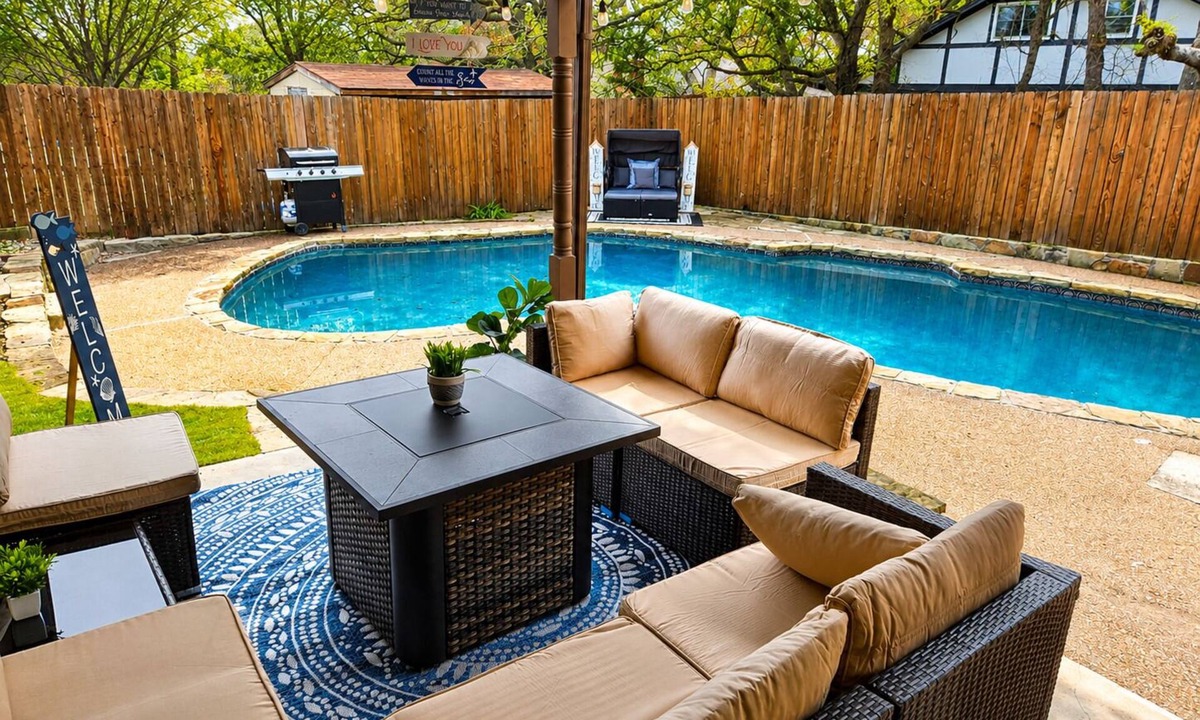North Richland Hills House | Diamond Waters near DFW & Stadium with Private Pool