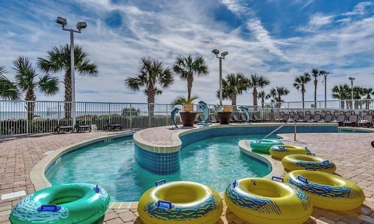 Myrtle Beach Hotel | Dunes Village 903 l Indoor Waterpark l Multiple Pools I Luxury Oceanfront 1BR