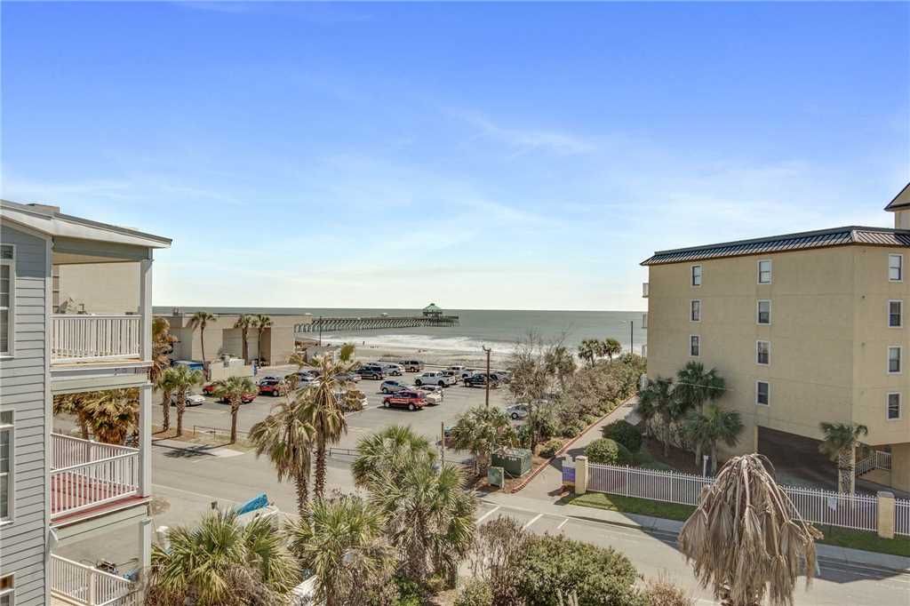 Folly Beach Villa | Easy Walk to Downtown Folly Beach- Stunning Ocean and Pier Views!