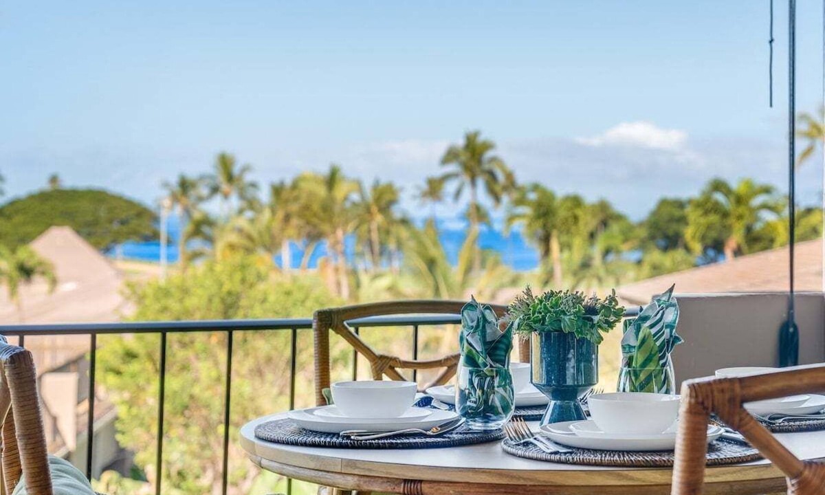 Kaanapali Condo | EL K203 2BD Condo w AC Pool Beach Cabana
