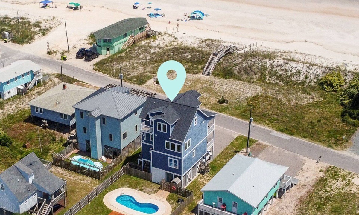 Ocean City Beach House | Experience un-obstructed ocean views in this spacious 4-bedroom home, Big Blue, perfect for families
