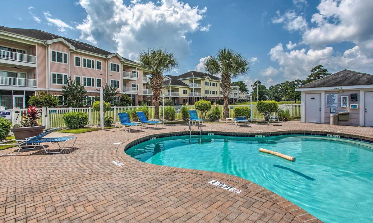 Central Myrtle Beach Condo | Family Favorite | 1st Floor | Pool | Golf