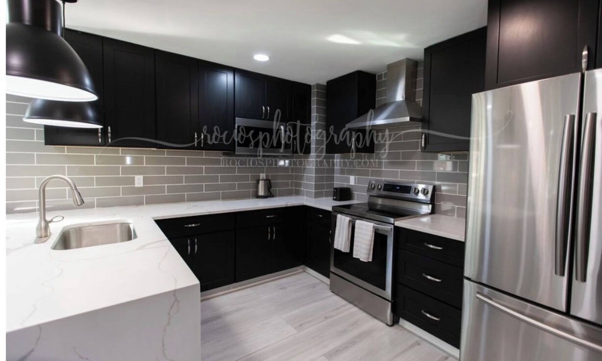 Johns Creek Apartment | Fully furnished clean modern apartment, private covered deck, quiet wooded view.