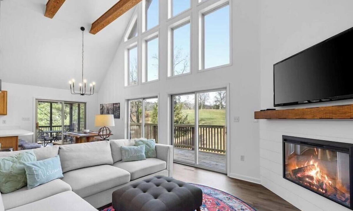 The Woods House | Game Room, FirePit, Screened Porch & Golf Views
