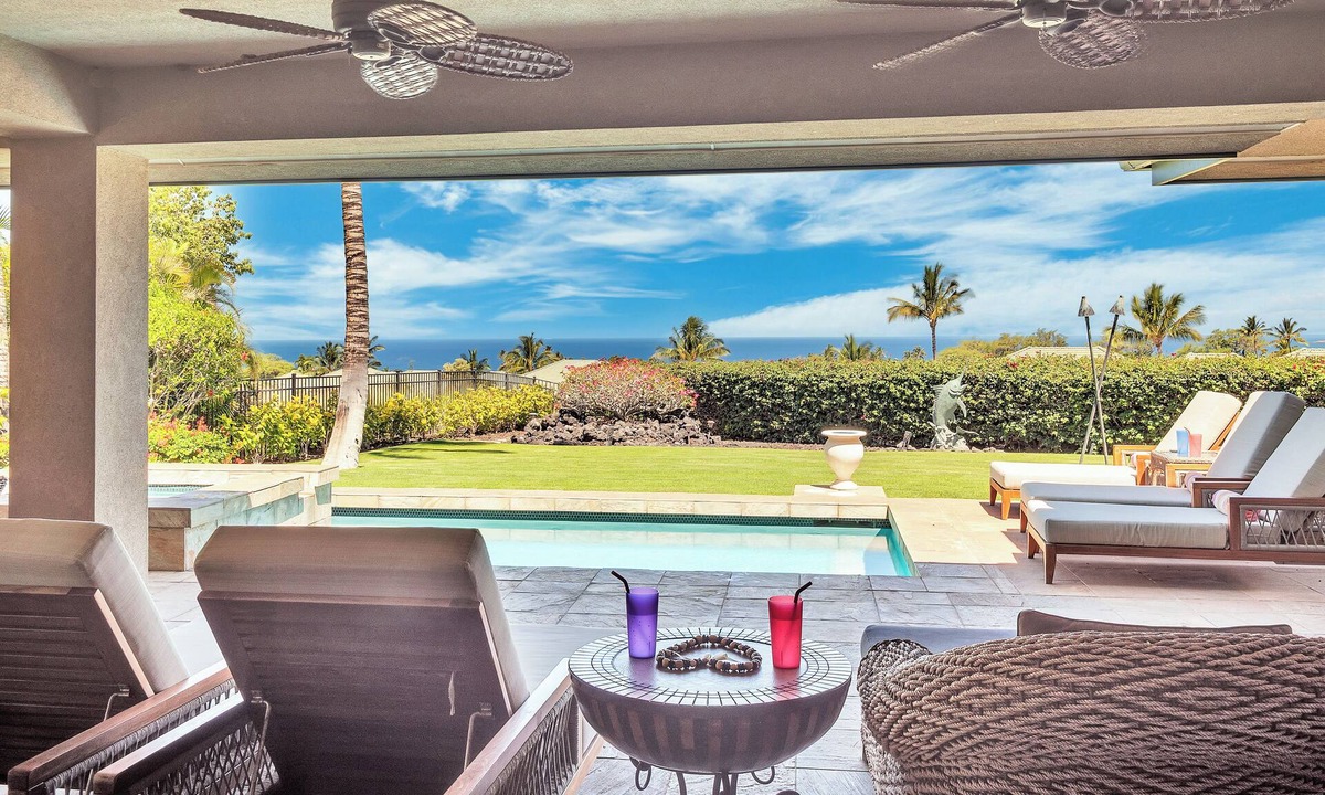 Kamuela Villa | Gorgeous Ocean View Villa with Heated Pool/Spa, Mauna Kea Club Member