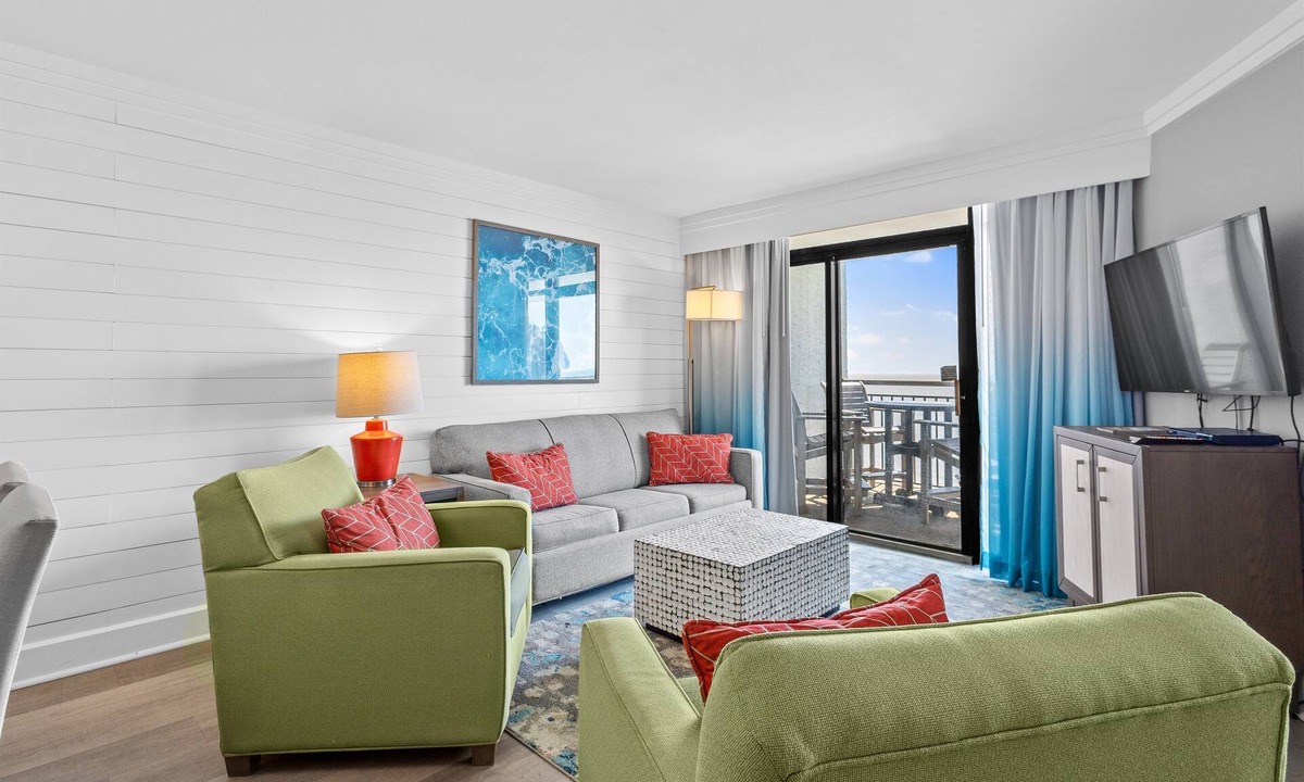 Myrtle Beach Resort | Grande Cayman 3BR | Ocean Views & Resort Perks