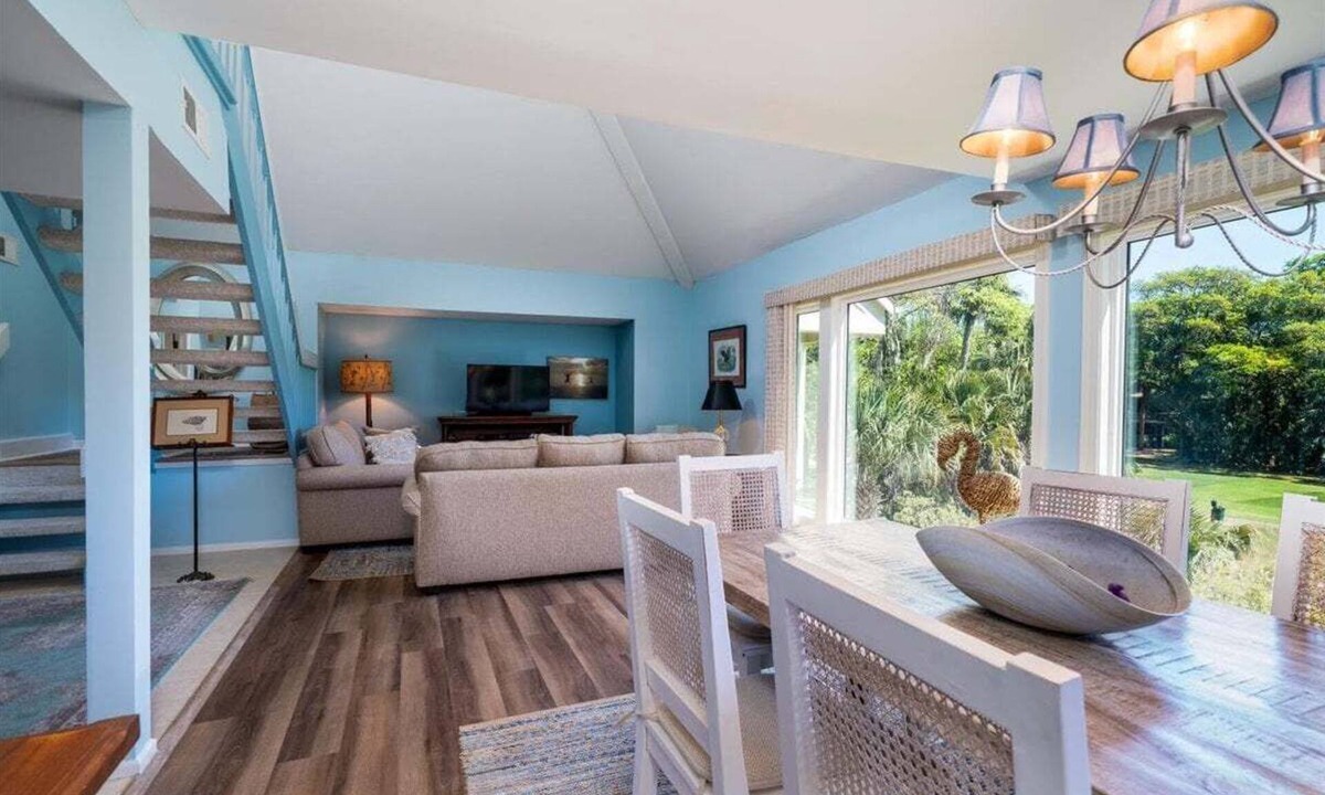 Spinnaker Beachhouses Villa | Great 2 Bedroom Spinnaker w/Golf/Lagoon Views! Amenity access included! Screened Porch!