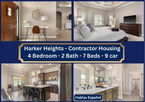 Killeen House | HH 7BD Home Family Group Friendly Parking for 9 - Professionally Managed By Stay Albatross