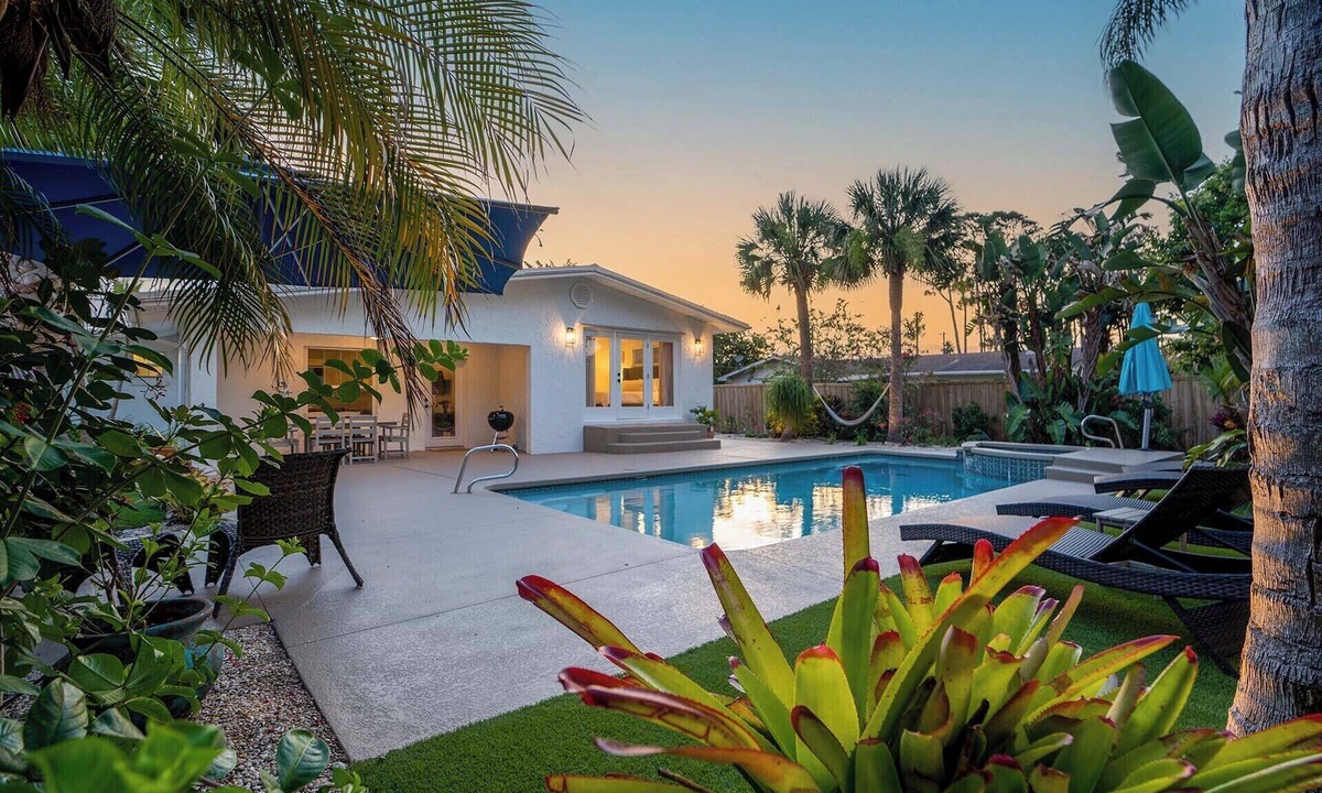 Butler Beach House | High Style Privacy Near the Beach, Heated Pool & Hot Tub