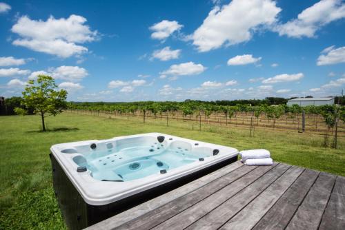 Fredericksburg House | Hilmy Cellars Haus On Vineyard